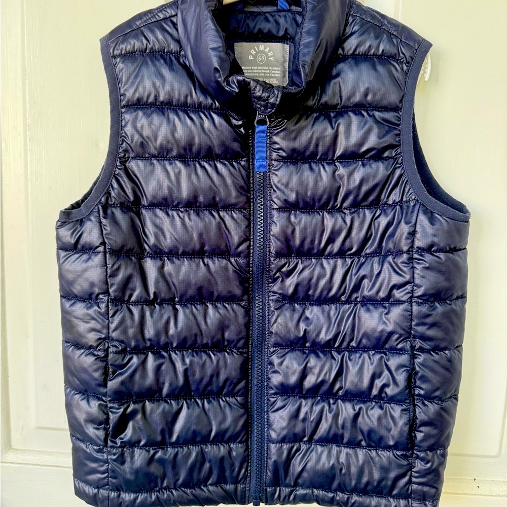 Primary Kids Lightweight Puffer Vest